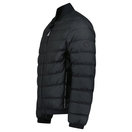 Moncler Black Logo Oise Down Jacket Black - Boinclo - Outlet Sale Under Retail