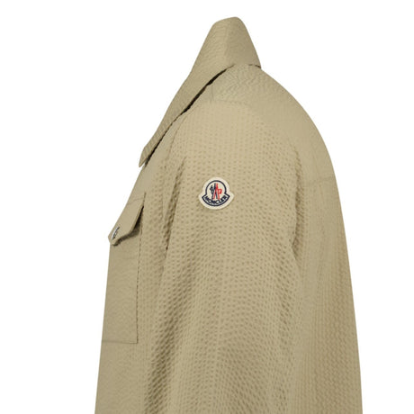 Moncler Camicia Overshirt in Beige - Boinclo - Outlet Sale Under Retail