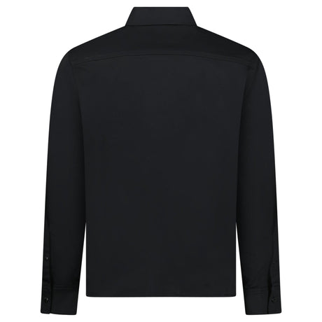 Moncler Cotton Blend Gabardine Shirt Jacket in Black - Boinclo - Outlet Sale Under Retail