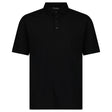 Moncler Edit Short Sleeve Polo Shirt in Black - Boinclo - Outlet Sale Under Retail