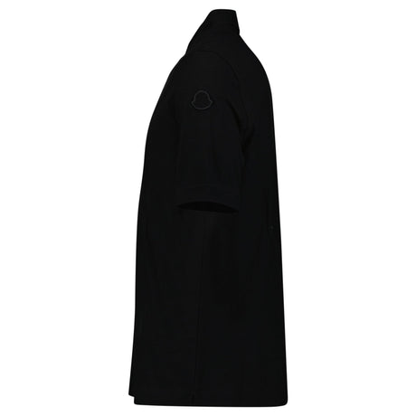 Moncler Edit Short Sleeve Polo Shirt in Black - Boinclo - Outlet Sale Under Retail