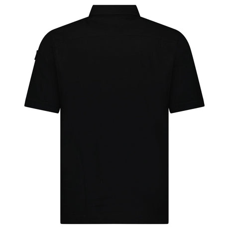 Moncler Edit Short Sleeve Polo Shirt in Black - Boinclo - Outlet Sale Under Retail