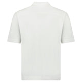 Moncler Edit Short Sleeve Polo Shirt in White - Boinclo - Outlet Sale Under Retail