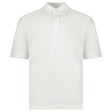 Moncler Edit Short Sleeve Polo Shirt in White - Boinclo - Outlet Sale Under Retail