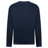 Moncler Embroidered Logo Sweatshirt in Navy - Boinclo - Outlet Sale Under Retail