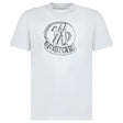Moncler Embroidery T-Shirt in White - Boinclo - Outlet Sale Under Retail