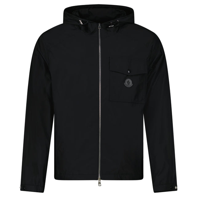 Moncler Fuyue Ghost Rubber Logo Jacket in Black - Boinclo - Outlet Sale Under Retail
