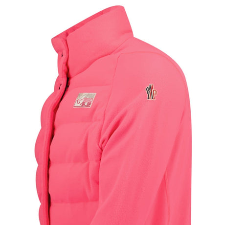 Moncler Grenoble Cardigan Zip Jacket Pink - Boinclo - Outlet Sale Under Retail