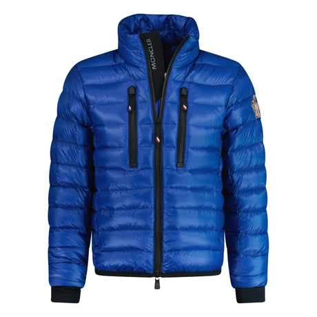 Moncler Grenoble Full Zip Down Jacket Blue - Boinclo - Outlet Sale Under Retail