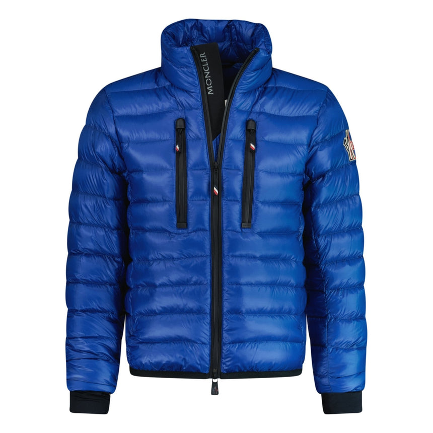 Moncler Grenoble Full Zip Down Jacket Blue - Boinclo - Outlet Sale Under Retail