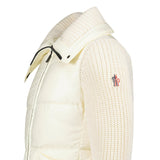 Moncler Grenoble Hybrid Jacket in Cream - Boinclo - Outlet Sale Under Retail