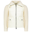 Moncler Grenoble Hybrid Jacket in Cream - Boinclo - Outlet Sale Under Retail