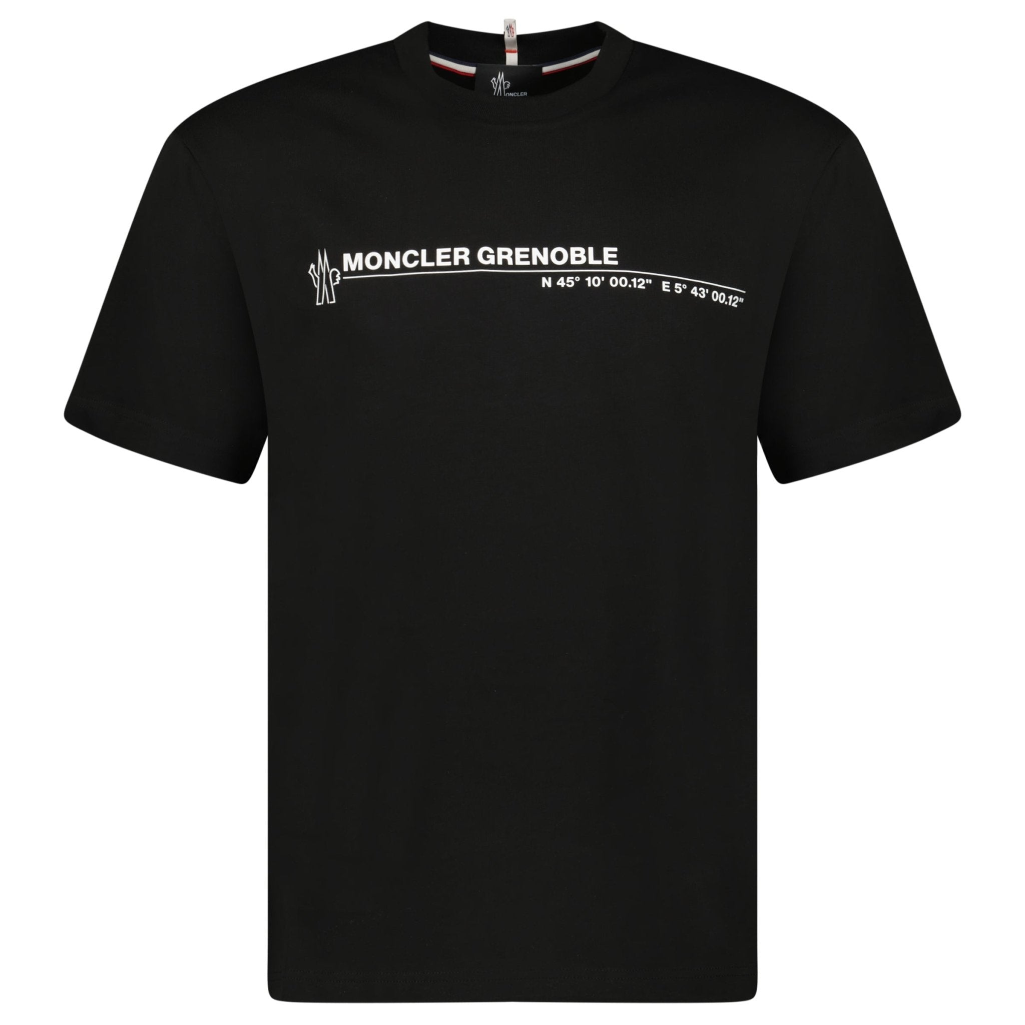 Color variation of Grenoble Logo Cotton Jersey T-Shirt in Black