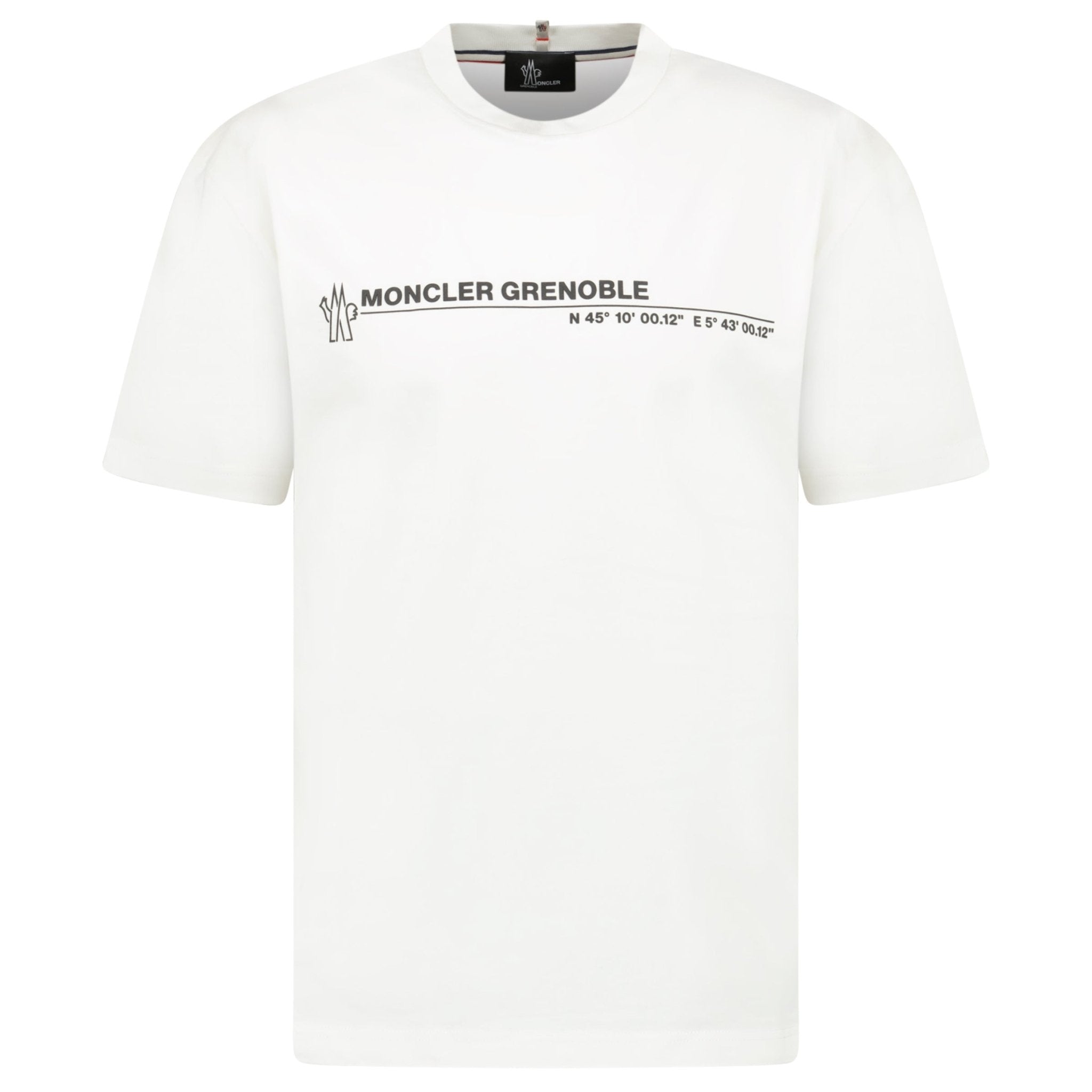 Color variation of Grenoble Logo Cotton Jersey T-Shirt in White