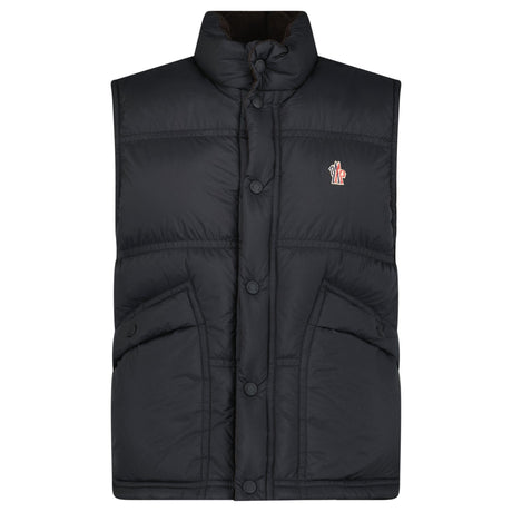 Moncler Grenoble Padded Gilet in Black - Boinclo - Outlet Sale Under Retail
