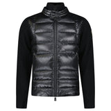 Moncler Grenoble Padded Wool Jacket Black - Boinclo - Outlet Sale Under Retail