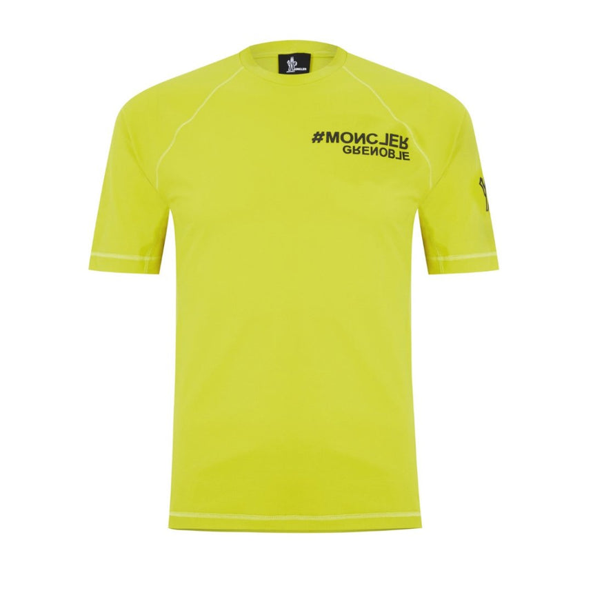 Moncler Grenoble T-shirt in Yellow - Boinclo - Outlet Sale Under Retail