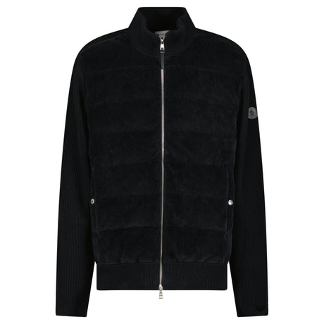 Moncler High - Neck Zip - Up Down Jacket in Black - Boinclo - Outlet Sale Under Retail