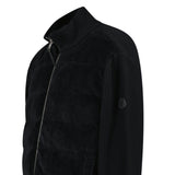 Moncler High - Neck Zip - Up Down Jacket in Black - Boinclo - Outlet Sale Under Retail
