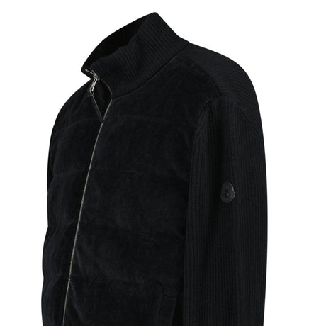 Moncler High - Neck Zip - Up Down Jacket in Black - Boinclo - Outlet Sale Under Retail