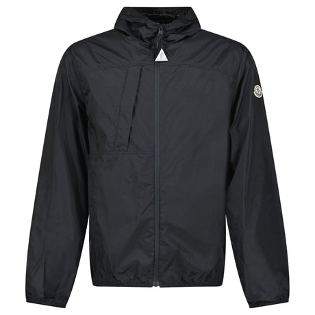 Moncler Hooded Haadrin Jacket in Sleek Black - Boinclo - Outlet Sale Under Retail