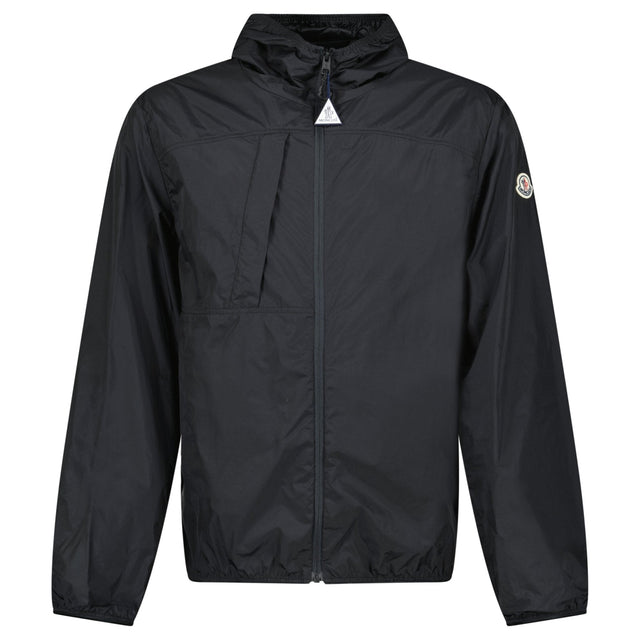 Moncler Hooded Haadrin Jacket in Sleek Black - Boinclo - Outlet Sale Under Retail