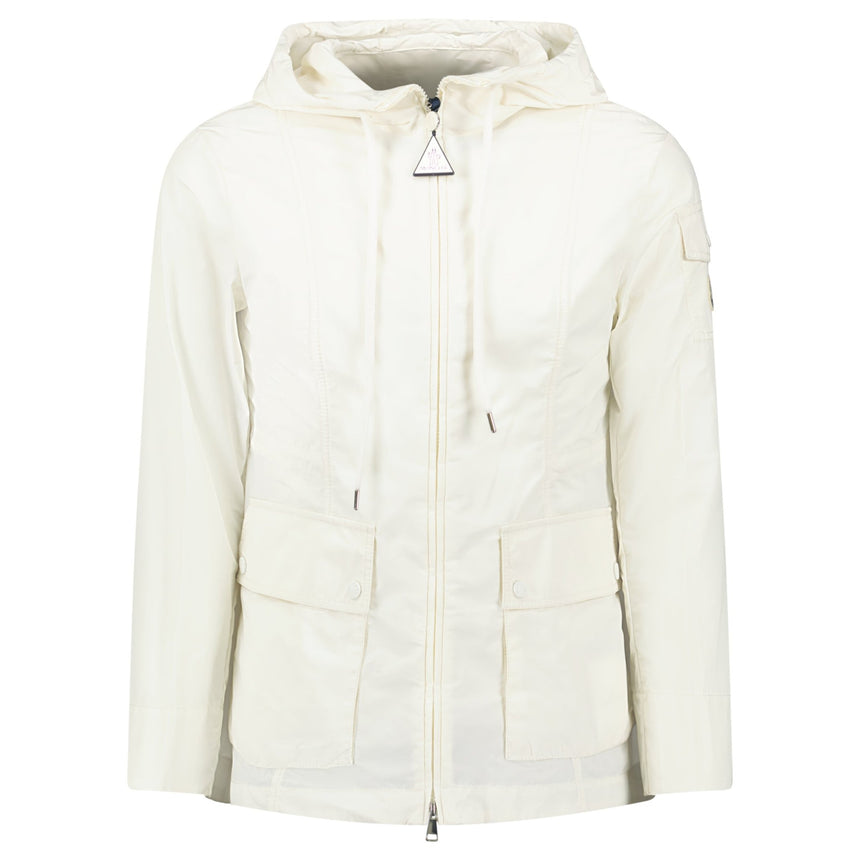 Moncler Leandro Parka Jacket in White - Boinclo - Outlet Sale Under Retail