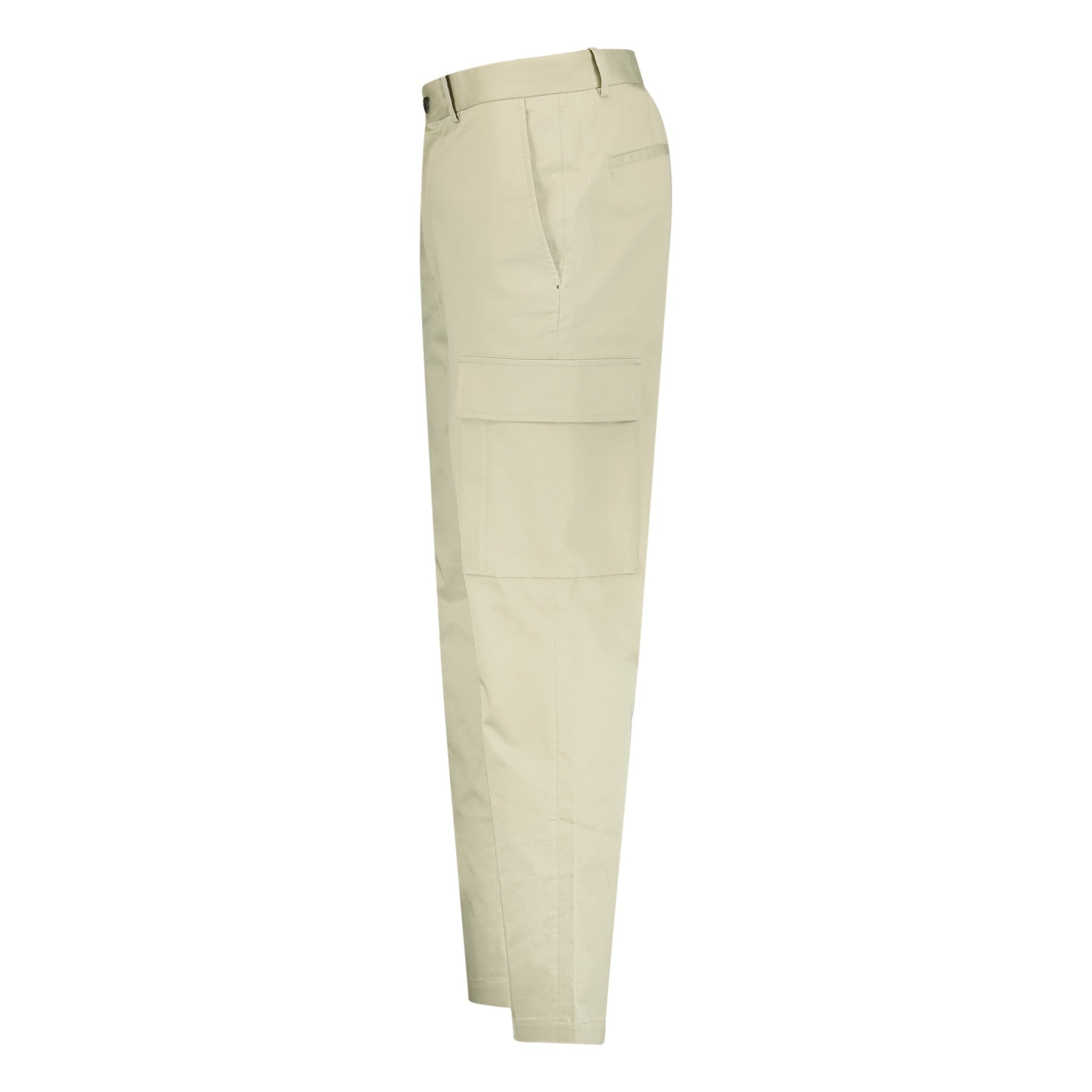 Moncler Logo Cargo Trousers Beige - Outlet Sale Always Under