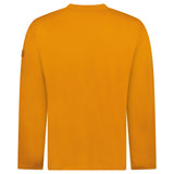 Moncler Logo Print Long Sleeve T-Shirt in Orange - Boinclo - Outlet Sale Under Retail