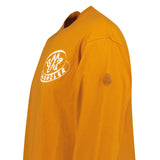 Moncler Logo Print Long Sleeve T-Shirt in Orange - Boinclo - Outlet Sale Under Retail