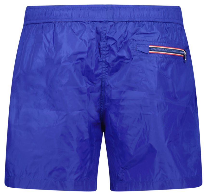 Moncler Logo Swim Shorts Blue - Boinclo - Outlet Sale Under Retail