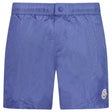 Moncler Logo Swim Shorts in Cobalt Blue - Boinclo - Outlet Sale Under Retail
