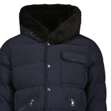 Moncler Marcelettes Quilted Down Jacket in Navy - Boinclo - Outlet Sale Under Retail