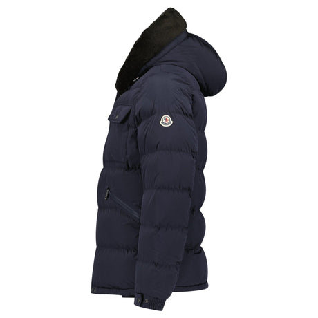 Moncler Marcelettes Quilted Down Jacket in Navy - Boinclo - Outlet Sale Under Retail