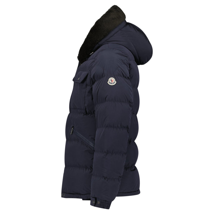 Moncler Marcelettes Quilted Down Jacket in Navy - Boinclo - Outlet Sale Under Retail