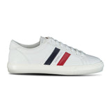 Moncler Monaco Leather Trainers in Classic White - Boinclo - Outlet Sale Under Retail