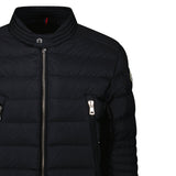 Moncler Amiot Down Biker Jacket in Black - Boinclo - Outlet Sale Under Retail