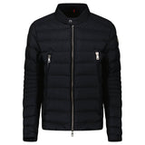 Moncler Amiot Down Biker Jacket in Black - Boinclo - Outlet Sale Under Retail