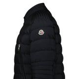 Moncler Amiot Down Biker Jacket in Black - Boinclo - Outlet Sale Under Retail