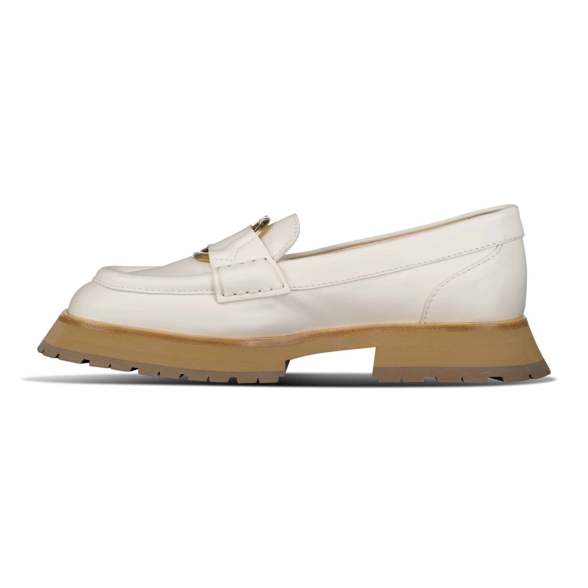 Moncler Moncler Bell Loafers White - Outlet Sale Always