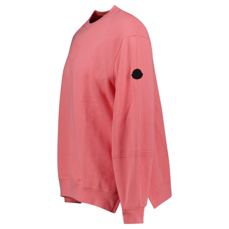 Moncler Embossed Logo Sweatshirt Pink - Boinclo - Outlet Sale Under Retail