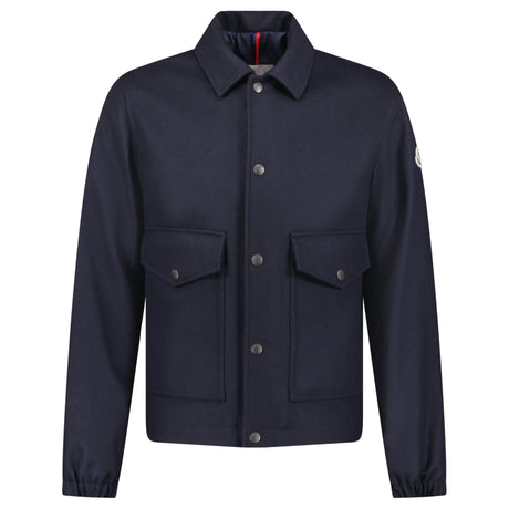 Moncler Fredarola Shirt Jacket in Dark Navy - Boinclo - Outlet Sale Under Retail