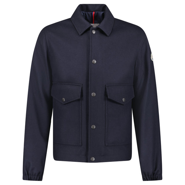 Moncler Fredarola Shirt Jacket in Dark Navy - Boinclo - Outlet Sale Under Retail