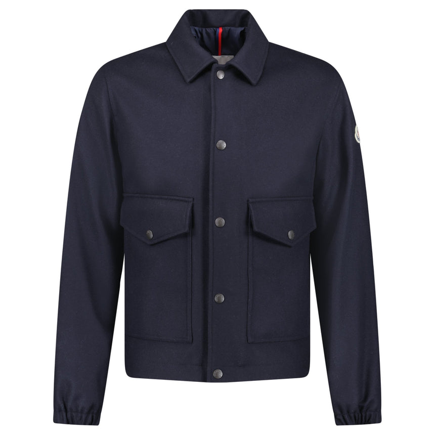 Moncler Fredarola Shirt Jacket in Dark Navy - Boinclo - Outlet Sale Under Retail