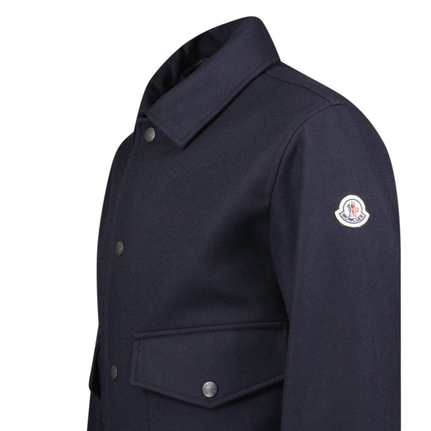 Moncler Fredarola Shirt Jacket in Dark Navy - Boinclo - Outlet Sale Under Retail