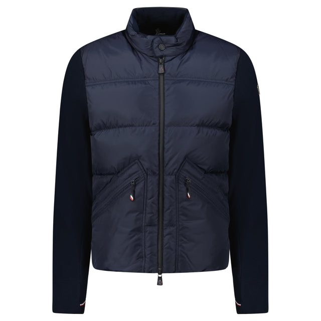 Moncler Grenoble Padded Cardigan in Navy - Boinclo - Outlet Sale Under Retail