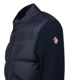 Moncler Grenoble Padded Cardigan in Navy - Boinclo - Outlet Sale Under Retail