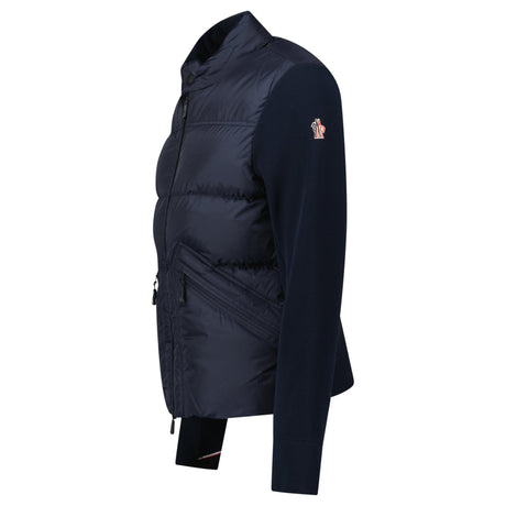 Moncler Grenoble Padded Cardigan in Navy - Boinclo - Outlet Sale Under Retail