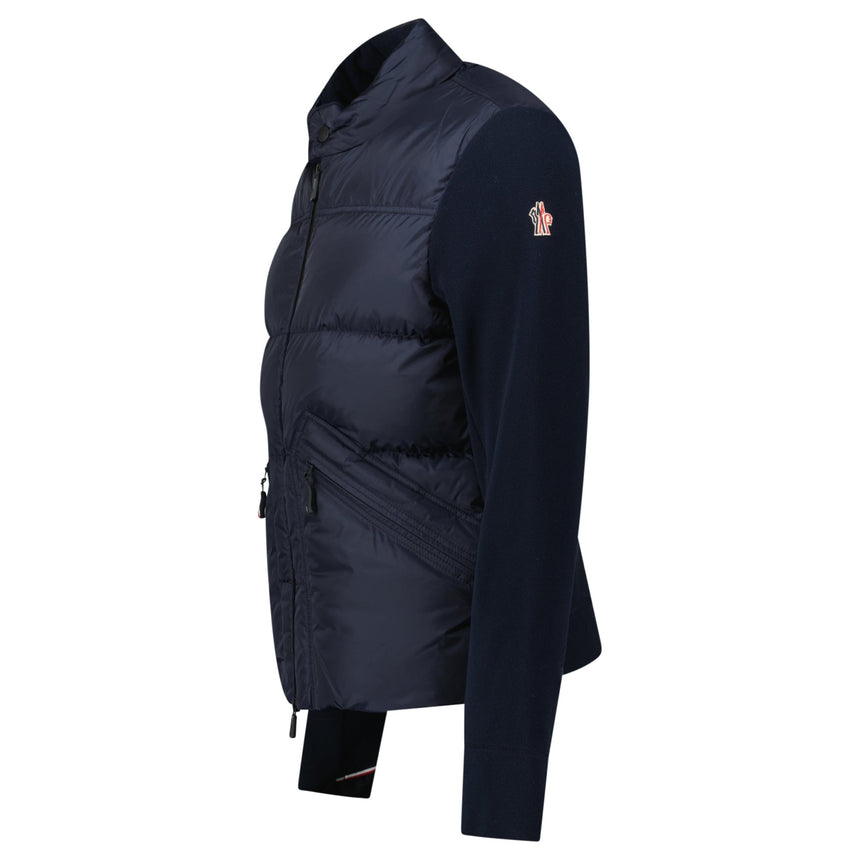 Moncler Grenoble Padded Cardigan in Navy - Boinclo - Outlet Sale Under Retail