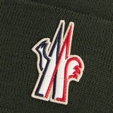 Moncler Grenoble Wool Beanie Hat Green - Boinclo - Outlet Sale Under Retail